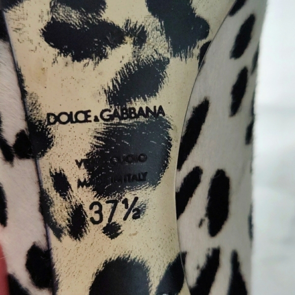 DOLCE & GABBANA Leopard platform heels - Picture 10 of 12